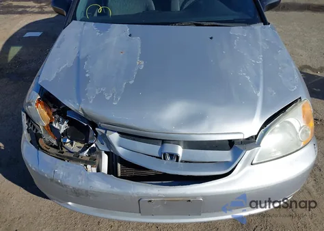 2001 Honda Civic Lx из США, поврежденный, VIN 1HGEM22511L026039